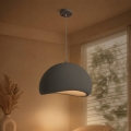 BRILAGI - Hanglamp aan kabel WABI SABI 1xE27/60W/230V Ø 40 cm grijs