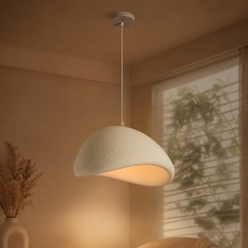 BRILAGI - Hanglamp aan kabel WABI SABI 1xE27/60W/230V Ø 40 cm wit