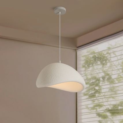 BRILAGI - Hanglamp aan kabel WABI SABI 1xE27/60W/230V Ø 40 cm wit