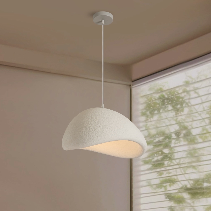 BRILAGI - Hanglamp aan kabel WABI SABI 1xE27/60W/230V Ø 40 cm wit