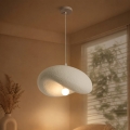 BRILAGI - Hanglamp aan kabel WABI SABI 1xE27/60W/230V Ø 40 cm wit