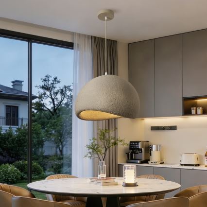 BRILAGI - Hanglamp aan kabel WABI SABI 1xE27/60W/230V Ø 50 cm beige