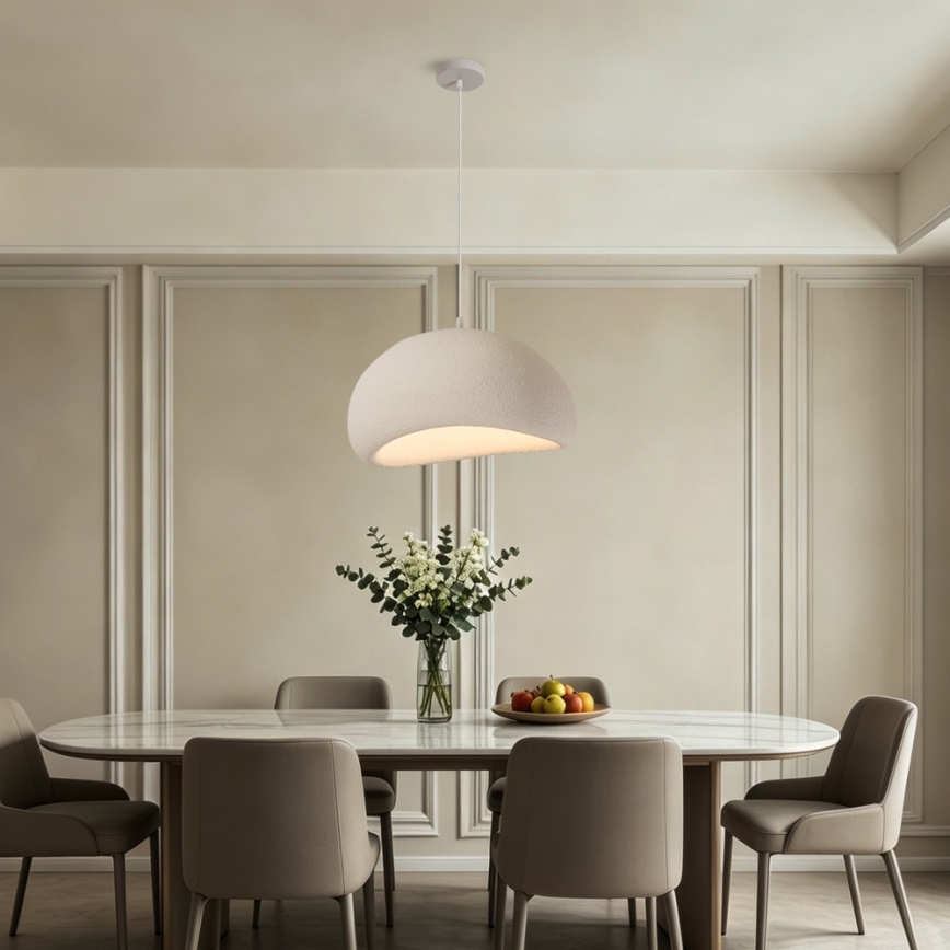 BRILAGI - Hanglamp aan kabel WABI SABI 1xE27/60W/230V Ø 50 cm wit