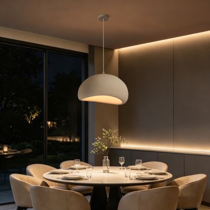 BRILAGI - Hanglamp aan kabel WABI SABI 1xE27/60W/230V Ø 50 cm wit