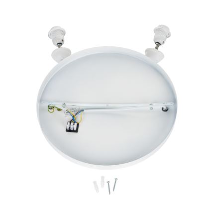 Brilagi - Hanglamp aan kabel WABI SABI 2xE27/40W/230V Ø 70 cm wit