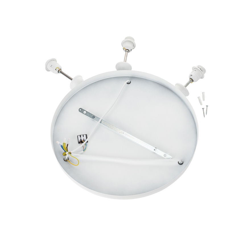 Brilagi - Hanglamp aan kabel WABI SABI 3xE27/40W/230V Ø 82 cm wit