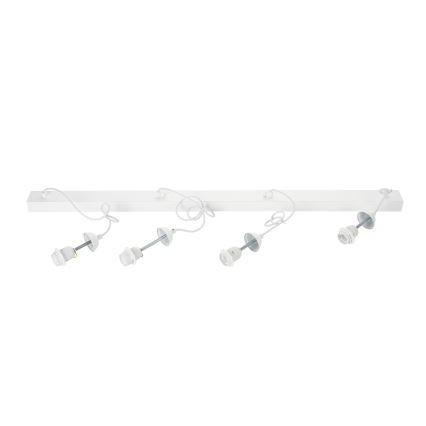 Brilagi - Hanglamp aan kabel WABI SABI 4xE27/40W/230V wit