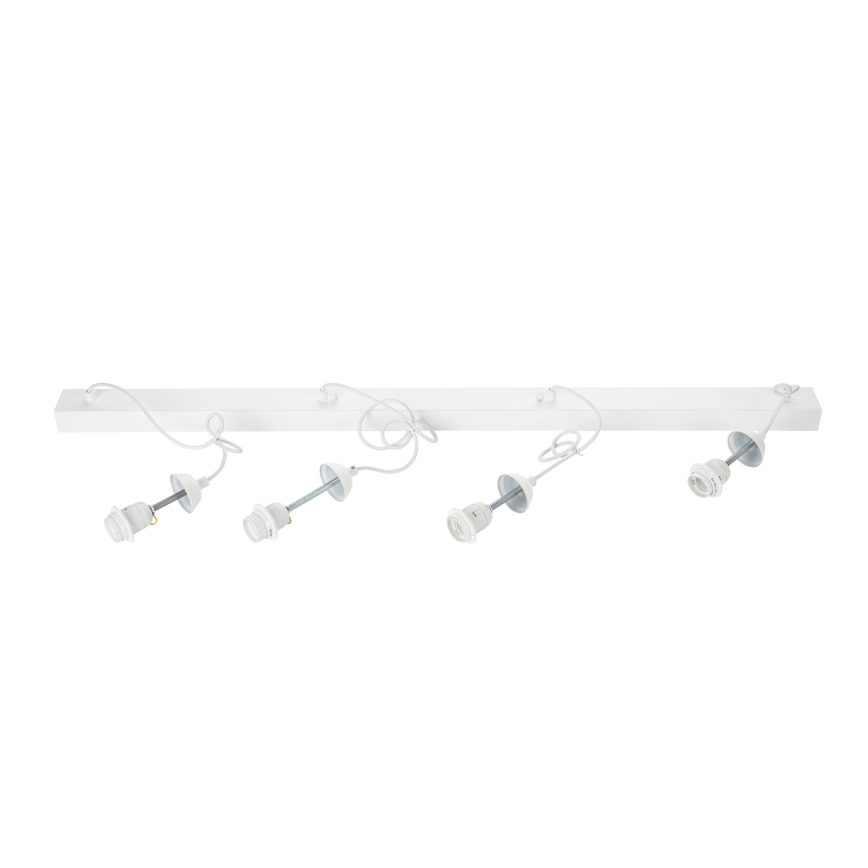 Brilagi - Hanglamp aan kabel WABI SABI 4xE27/40W/230V wit