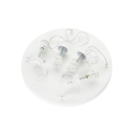 Brilagi - Hanglamp aan kabel WABI SABI 4xE27/40W/230V Ø 90 cm wit