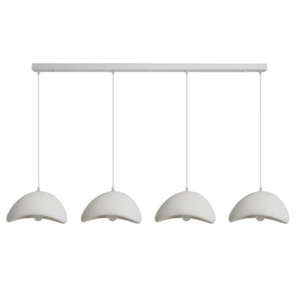 BRILAGI - Hanglamp aan kabel WABI SABI 4xE27/60W/230V wit