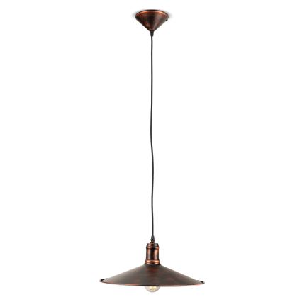 BRILAGI - Hanglamp aan snoer FORGE 1xE27/60W/230V Ø 36 cm bruin