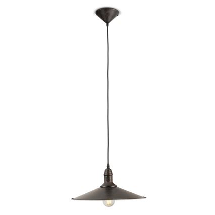 BRILAGI - Hanglamp aan snoer FORGE 1xE27/60W/230V Ø 36 cm bruin