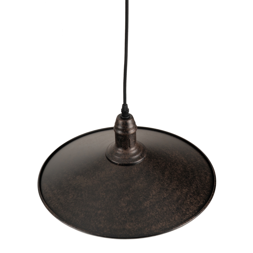 BRILAGI - Hanglamp aan snoer FORGE 1xE27/60W/230V Ø 36 cm bruin
