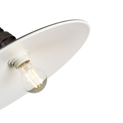 BRILAGI - Hanglamp aan snoer FORGE 1xE27/60W/230V Ø 36 cm bruin