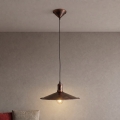 BRILAGI - Hanglamp aan snoer FORGE 1xE27/60W/230V Ø 36 cm patina/koperkleurig