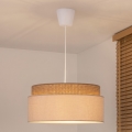 Brilagi - Hanglamp aan snoer PADOVA 1xE27/60W/230V Ø 40 cm beige