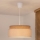 Brilagi - Hanglamp aan snoer PADOVA 1xE27/60W/230V Ø 40 cm beige