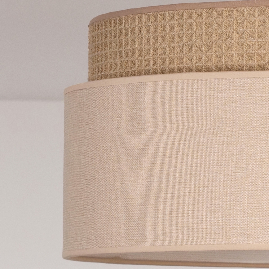 Brilagi - Hanglamp aan snoer PADOVA 1xE27/60W/230V Ø 40 cm beige