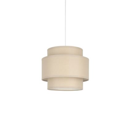Brilagi - Hanglamp aan snoer RESNA 1xE27/60W/230V Ø 20 cm beige