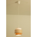 Brilagi - Hanglamp aan snoer RESNA 1xE27/60W/230V Ø 20 cm crème/beige