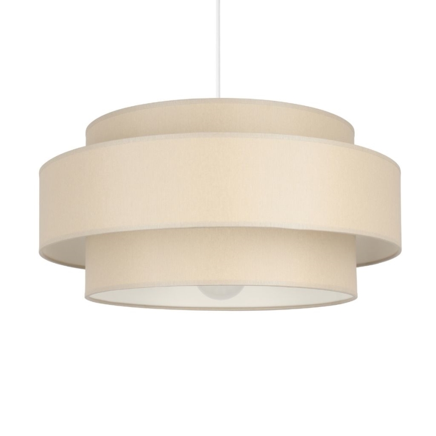 Brilagi - Hanglamp aan snoer RESNA 1xE27/60W/230V Ø 40 cm beige