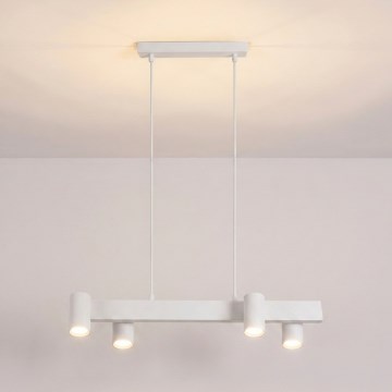 Brilagi - Hanglamp aan snoer SELE 4xGU10/30W/230V wit