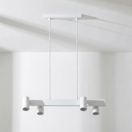 Brilagi - Hanglamp aan snoer SELE 4xGU10/30W/230V wit
