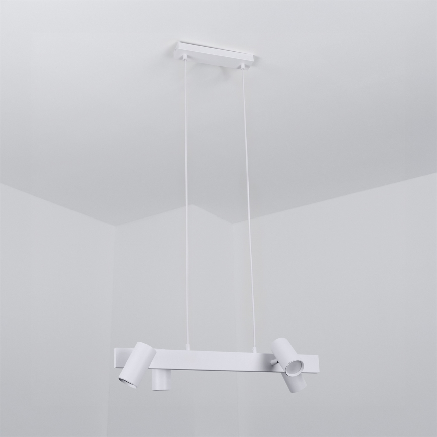 Brilagi - Hanglamp aan snoer SELE 4xGU10/30W/230V wit