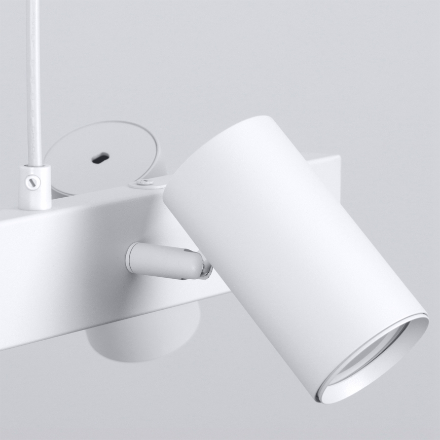 Brilagi - Hanglamp aan snoer SELE 4xGU10/30W/230V wit