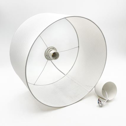Brilagi - Hanglamp aan snoer SIRIJA MODERN 1xE27/60W/230V Ø 35 cm wit