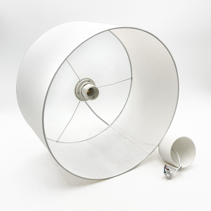 Brilagi - Hanglamp aan snoer SIRIJA MODERN 1xE27/60W/230V Ø 35 cm wit