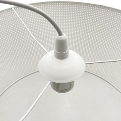 Brilagi - Hanglamp aan snoer SIRIJA MODERN 1xE27/60W/230V Ø 35 cm wit