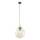 Brilagi - Hanglamp aan snoer VULCANO 1xE27/15W/230V bruin/rookbeige