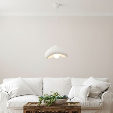 Brilagi - Hanglamp aan snoer WABI SABI 1xE27/40W/230V Ø 30 cm wit