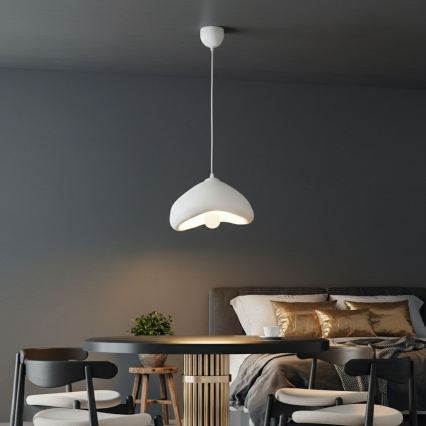 Brilagi - Hanglamp aan snoer WABI SABI 1xE27/40W/230V Ø 30 cm wit
