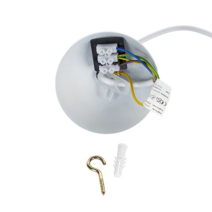 Brilagi - Hanglamp aan snoer WABI SABI 1xE27/40W/230V Ø 30 cm wit