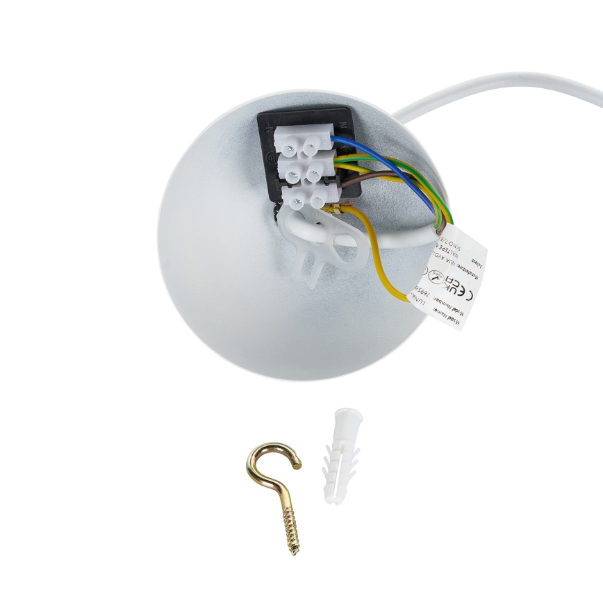Brilagi - Hanglamp aan snoer WABI SABI 1xE27/40W/230V Ø 30 cm wit