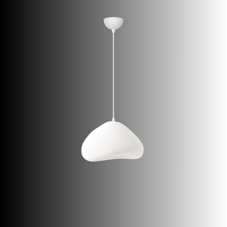Brilagi - Hanglamp aan snoer WABI SABI 1xE27/40W/230V Ø 32 cm wit