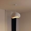 BRILAGI - Hanglamp aan snoer WABI SABI 1xE27/40W/230V Ø 42 cm wit