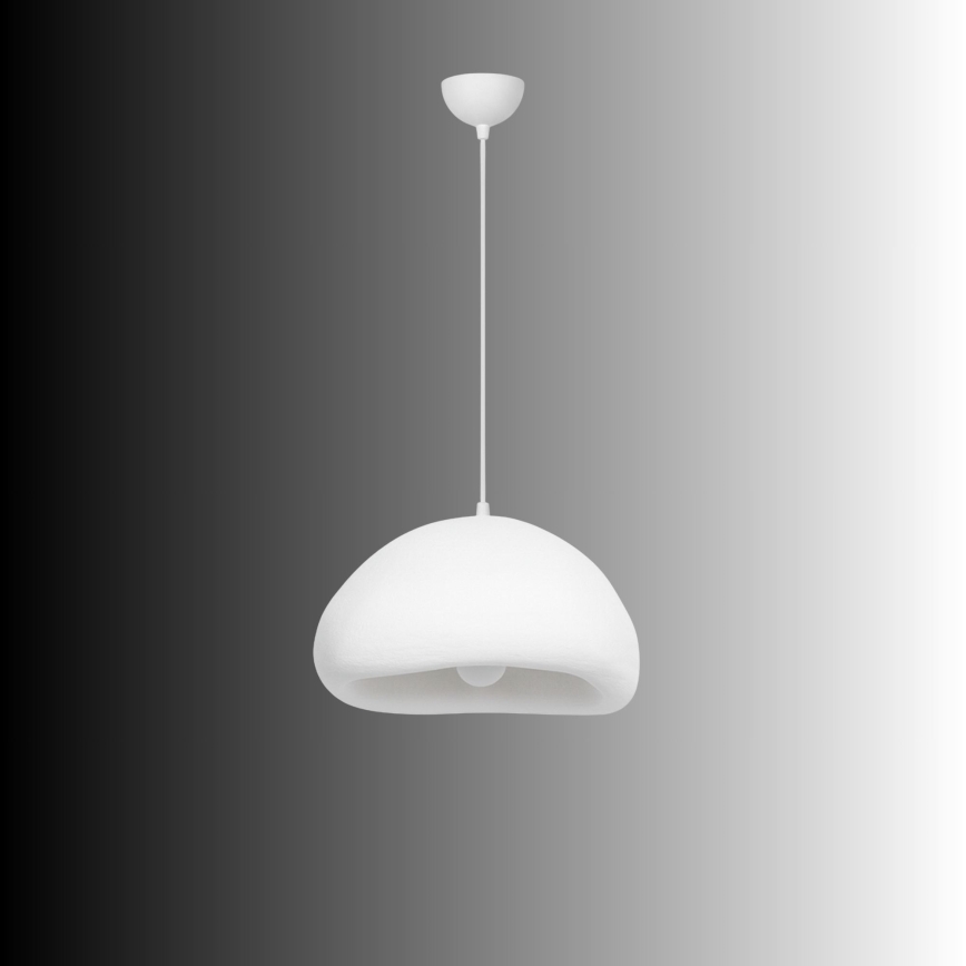 Brilagi - Hanglamp aan snoer WABI SABI 1xE27/40W/230V Ø 42 cm wit