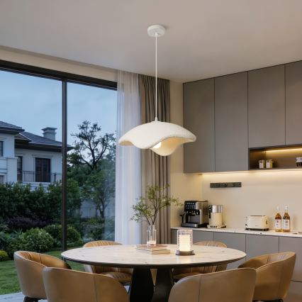 BRILAGI - Hanglamp aan snoer WABI SABI 1xE27/60W/230V Ø 40 cm wit