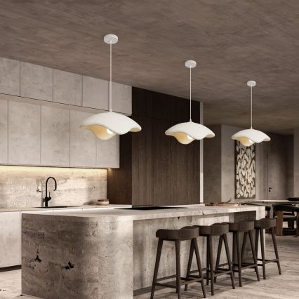 BRILAGI - Hanglamp aan snoer WABI SABI 1xE27/60W/230V Ø 40 cm wit