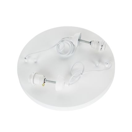 Brilagi - Hanglamp aan snoer WABI SABI 2xE27/40W/230V Ø 74 cm wit