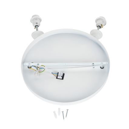 Brilagi - Hanglamp aan snoer WABI SABI 2xE27/40W/230V Ø 74 cm wit