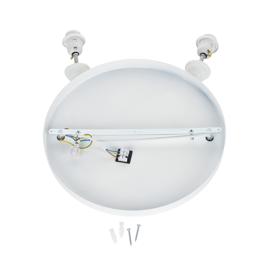 Brilagi - Hanglamp aan snoer WABI SABI 2xE27/40W/230V Ø 74 cm wit