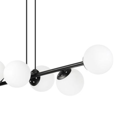 Brilagi - Hanglamp MALONY 6xE14/20W/230V zwart