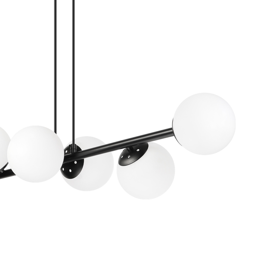 Brilagi - Hanglamp MALONY 6xE14/20W/230V zwart