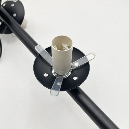 Brilagi - Hanglamp MALONY 6xE14/20W/230V zwart