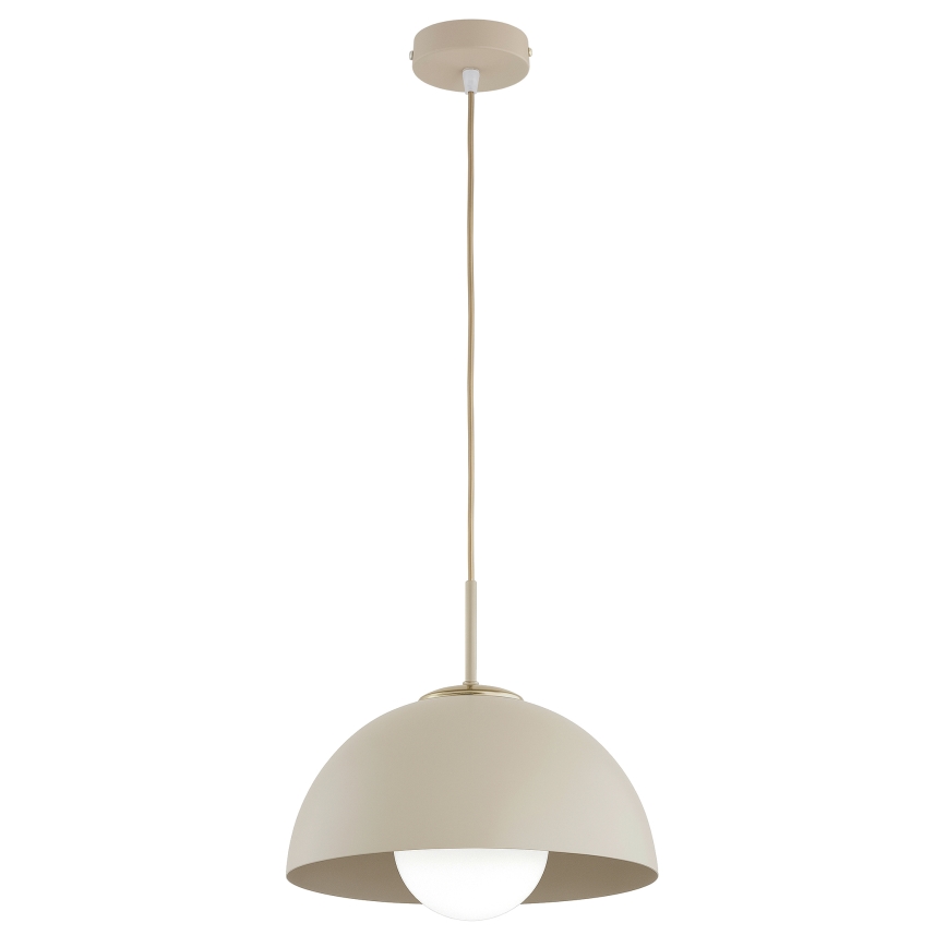 Brilagi - Hanglamp met kabel 1xE27/60W/230V Ø 30 cm beige/goud