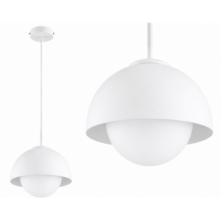 BRILAGI - Hanglamp met kabel COSMO 1xE27/60W/230V Ø 18 cm wit
